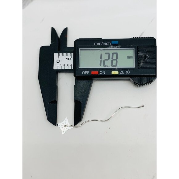 ❤️ 925 Sterling Silver earrings Saint Benedict threaders - San Benito aretes - Picture 5 of 7